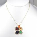 Ketting met hanger - 14 karaat Geel goud - 18.85ct. tw., Sieraden, Tassen en Uiterlijk, Antieke sieraden