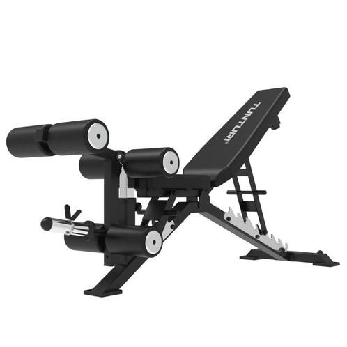 Tunturi Platinum FG60 Utility Bench l Trainingsbank, Sport en Fitness, Fitnessmaterialen, Fitnessbank, Nieuw, Verzenden
