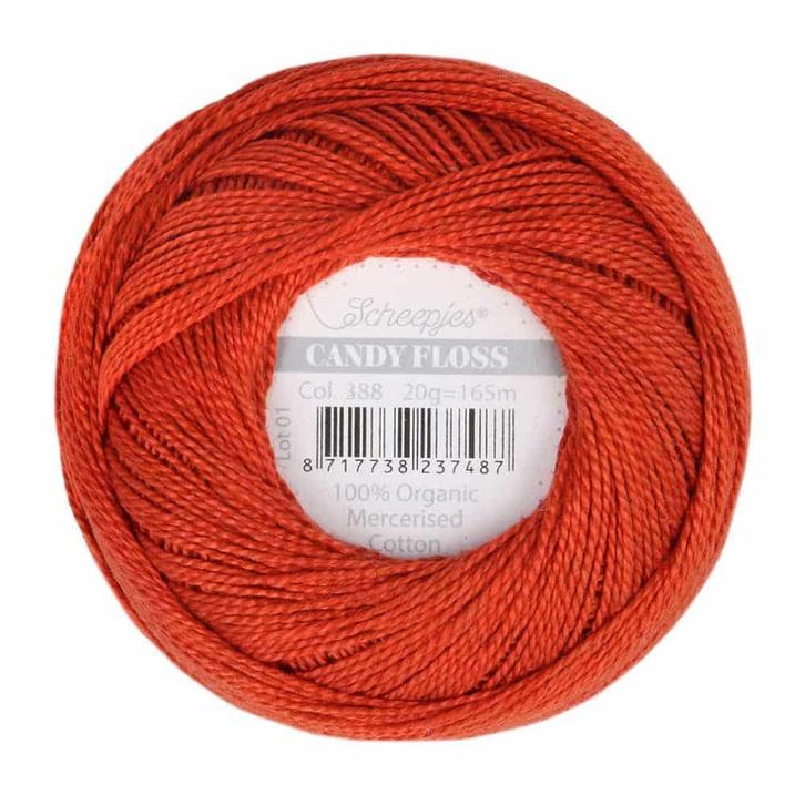 Scheepjes Candy Floss - 388 Rust, Hobby en Vrije tijd, Breien en Haken, Nieuw, Verzenden
