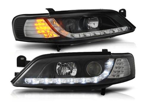 LED DRL koplampen Daylight Black geschikt voor Opel Vectra B, Auto-onderdelen, Verlichting, Nieuw, Opel, Verzenden