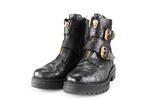 Omoda Veterboots in maat 38 Zwart | 10% extra korting, Verzenden, Zwart, Omoda, Overige typen