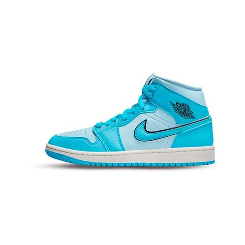 Air Jordan 1 Mid SE Ice Blue - Alle Maten - 100&amp; Authent, Kleding | Heren, Schoenen, Verzenden