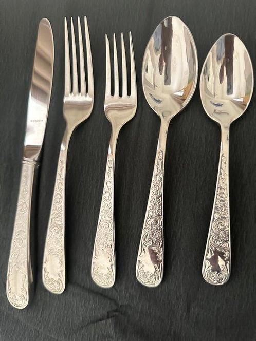 Lenox - Bestekset voor 12 personen (60) - Roestvrij staal -, Antiek en Kunst, Antiek | Meubels | Tafels