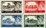 Groot-Brittannië - Kastelen  - 1955, Verzenden, Postfris