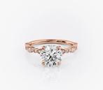 Verlovingsring - 14 karaat Roségoud - 1.20ct. tw. Diamant
