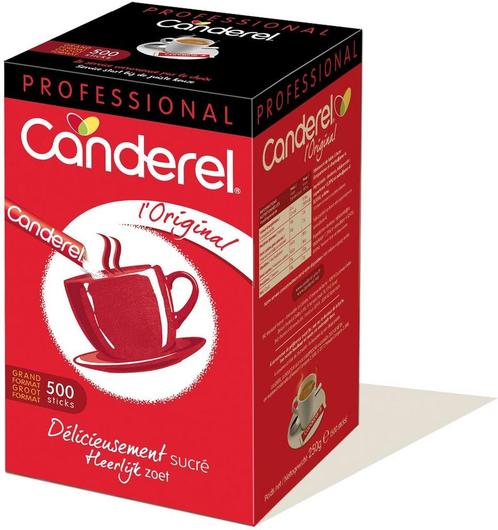 Canderel Canderel - suikersticks  - doos met 500 stuks, Zakelijke goederen, Partijgoederen en Retail | Verpakking en Verzending