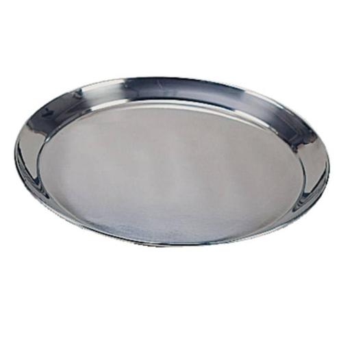 Dienblad rond RVS - 35,5cm, Zakelijke goederen, Horeca | Keukenapparatuur, Nieuw in verpakking, Verzenden
