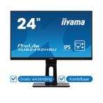 Iiyama ProLite XUB2492HSU-B1 Zwart Full-HD monitor, Gebruikt, Iiyama, Ophalen of Verzenden, 5 ms of meer