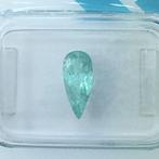 Zonder Minimumprijs - 1 pcs Groen Toermalijn - 1.27 ct -, Sieraden, Tassen en Uiterlijk, Edelstenen, Nieuw