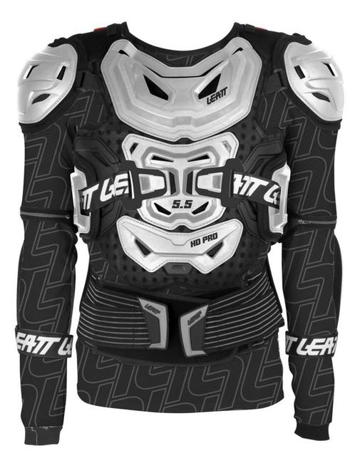 Leatt bodyprotector 5.5 zwart / wit universeel voor volwasse, Motoren, Onderdelen | Overige, Nieuw, Verzenden