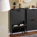 2dekans | SoBuy FSR177-SCH Schoenenkast met 2 -, Ophalen of Verzenden, Zo goed als nieuw