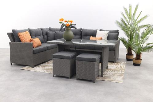 Hartman Cordoba lounge diningset - links & rechts op te, Tuin en Terras, Tuinsets en Loungesets, Loungeset, Nieuw, Wicker, Verzenden