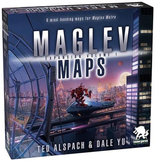 Maglev Metro Maps - Volume 1 | Bezier Games -, Hobby en Vrije tijd, Gezelschapsspellen | Bordspellen, Nieuw, Verzenden