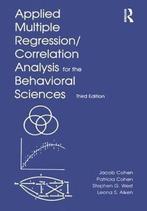 9780805822236 Applied Multiple Regression/Correlation Ana..., Gelezen, Jacob Cohen, Verzenden