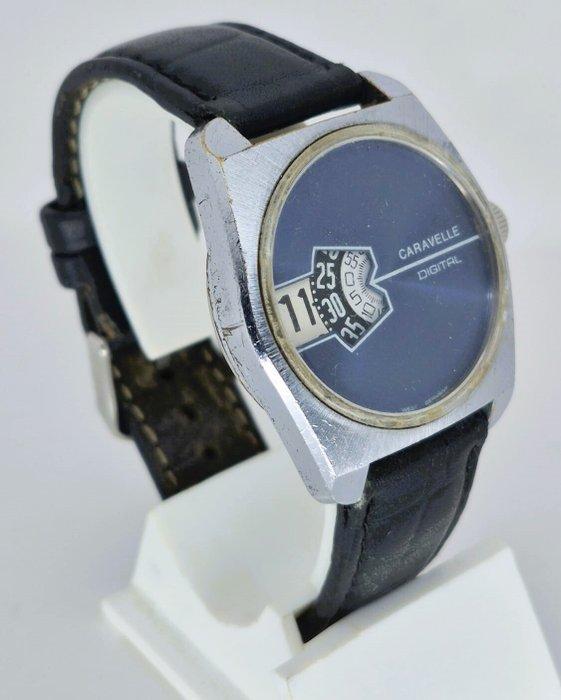 Caravelle - Zonder Minimumprijs - Digital Jump Hour - Heren, Sieraden, Tassen en Uiterlijk, Horloges | Heren