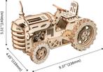 Robotime Houten Tractor DIY Modelbouw Knutselen, Verzenden, Nieuw