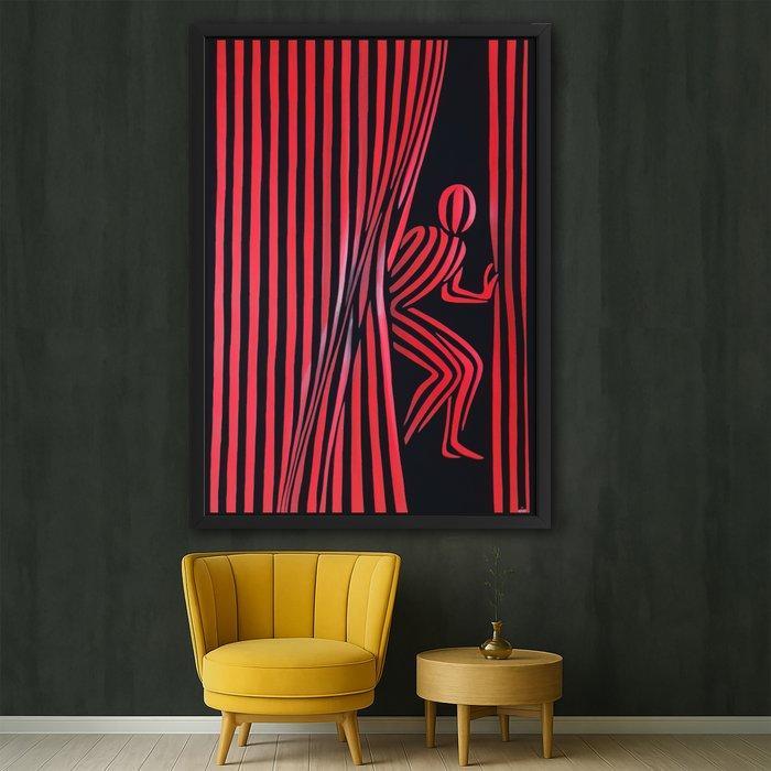 FÜR (1978) - Threshold - XL Size - (We Spray) NOT a PRINT, Antiek en Kunst, Kunst | Schilderijen | Modern