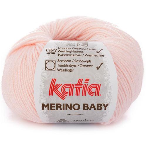 Katia Concept Merino Baby - 07 poederroze - Wol Garen, Hobby en Vrije tijd, Breien en Haken, Ophalen of Verzenden