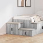 vidaXL Grijze Sonoma Opbergkast, 103x41x40 cm, Gelaagd Hout, Minder dan 45 cm, Verzenden, Nieuw, Minder dan 55 cm