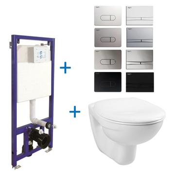 Toiletset Budget 01 B&W Basic Met B&W Drukplaat beschikbaar voor biedingen