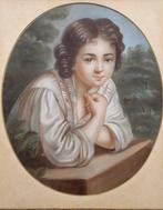 Franse school (XIX) - Retrato de niño