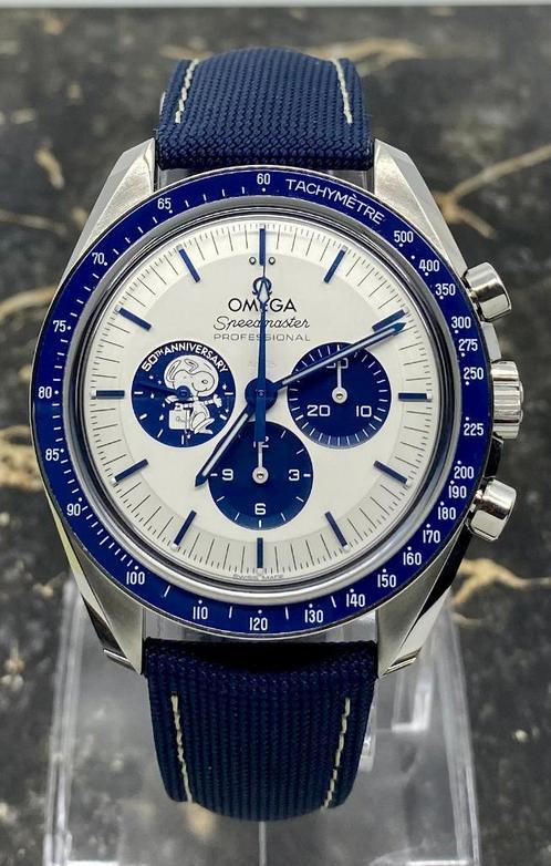 Omega Speedmaster Apollo 13 Silver Snoopy - New 2025, Sieraden, Tassen en Uiterlijk, Horloges | Heren, Overige materialen, Nieuw