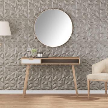 vidaXL 48 st Wandpanelen amethist 12 m² 50x50 cm XPS beton beschikbaar voor biedingen