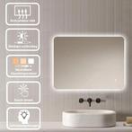 Loxa - Badkamerspiegel Malaga Led 80x60cm, Huis en Inrichting, Woonaccessoires | Spiegels, Verzenden, Nieuw, Rechthoekig