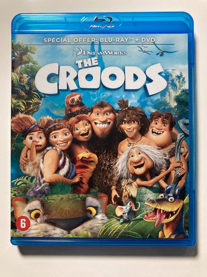THE CROODS (BLURAY), Cd's en Dvd's, Blu-ray, Gebruikt, Verzenden