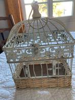 Vogelkooi - IJzer, Rattan - Antieke vogelkooi, Antiek en Kunst