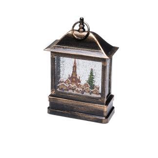 Kerstlantaarn met kerk | Konstsmide | 25 cm, Diversen, Kerst, Nieuw, Verzenden