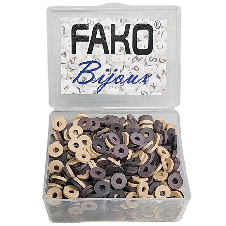 Fako Bijoux - Katsuki Disc Kralen Box - Polymeer Kralen -, Hobby en Vrije tijd, Kralen en Sieraden maken, Verzenden