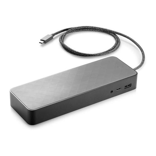 HP USB-C Universal Dock | incl. 90 watt adapter, Computers en Software, Dockingstations, Gebruikt, Ophalen of Verzenden