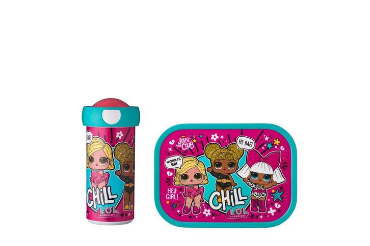 Mepal Lunchset Campus Schoolbeker+Lunchbox Lol Surprise, Hobby en Vrije tijd, Feestartikelen, Nieuw, Verzenden