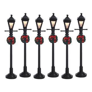 Kerstdorp accessoire | Lemax | Gas Lantern Street Lamp |, Diversen, Kerst, Nieuw, Verzenden