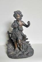 Artigianale - Figuur - Figura in bronzo rappresentante un, Antiek en Kunst