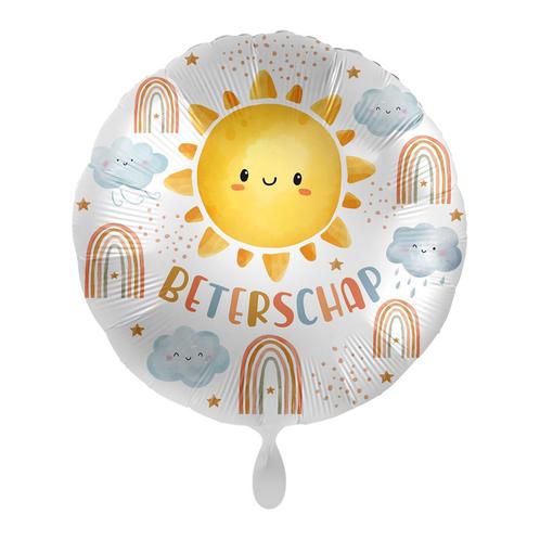 Beterschap Helium Ballon Gekleurd Leeg 43cm, Hobby en Vrije tijd, Feestartikelen, Nieuw, Verzenden