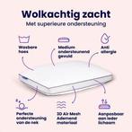 2dekans | Soulsnooze® Memory Foam Hoofdkussen Dawn- -, Huis en Inrichting, Slaapkamer | Beddengoed, Ophalen of Verzenden, Zo goed als nieuw