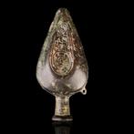 Byzantijns Pilgrims bronzen amulet (Zonder Minimumprijs)