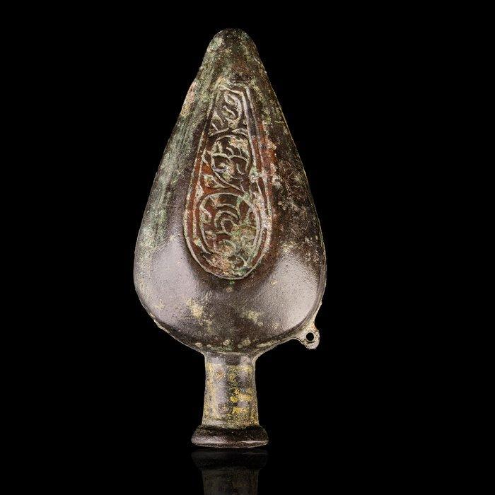 Byzantijns Pilgrims bronzen amulet (Zonder Minimumprijs), Antiek en Kunst, Antiek | Overige Antiek