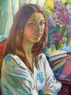 Chernova Natalya Leonidovna (1947) - Giornata primaverile, Antiek en Kunst, Kunst | Schilderijen | Klassiek