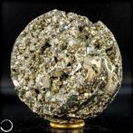 Stralende schat van de aarde Adembenemende pyrietkogel-