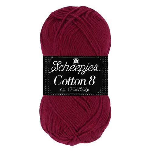 Scheepjes Cotton 8 - 717, Hobby en Vrije tijd, Breien en Haken, Breien of Haken, Nieuw, Wol of Garen, Ophalen of Verzenden