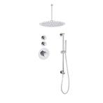 Sani Royal Pro Inbouw Regendouche Chroom Messing Glijstang, Nieuw