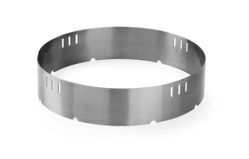 RVS ring Ø36cm - voor grote wok op hokker, Zakelijke goederen, Horeca | Keukenapparatuur, Nieuw in verpakking, Verzenden