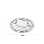 GGM Gastro | DEMEYERE | APOLLO 7 - Deksel - Ø 140mm - |, Verzenden, Nieuw in verpakking, Overige typen