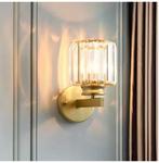 Kristallen Wandlamp –Moderne Luxe LED Verlichting Slaapkamen, Verzenden, Nieuw
