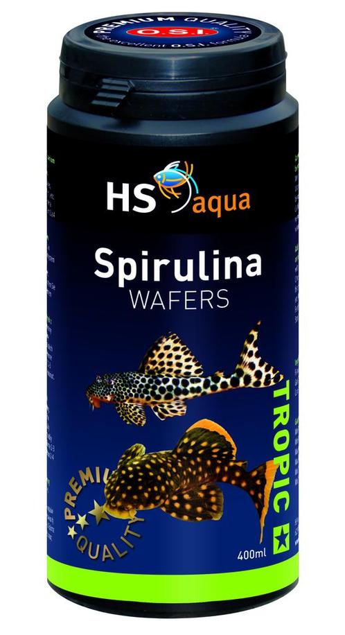 HS Aqua Spirulina Wafers 400 ml., Dieren en Toebehoren, Vissen | Aquaria en Toebehoren, Nieuw, Ophalen of Verzenden