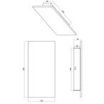 LED Wandlamp - Wandverlichting - Trion Varen - 9W - Warm Wit, Huis en Inrichting, Lampen | Wandlampen, Ophalen of Verzenden, Nieuw