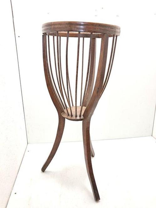 Bloempot - Hout - plantenbak 66cm, Antiek en Kunst, Kunst | Designobjecten